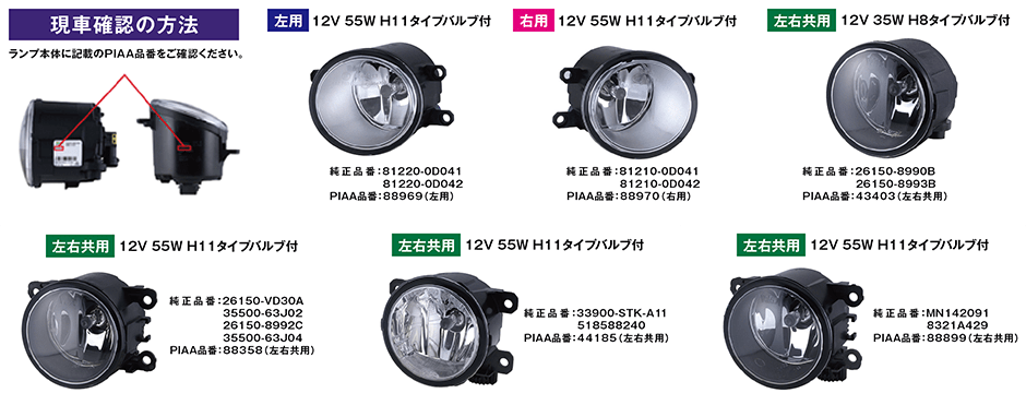 PIAA ML10 002TURBO-X フォグランプ - パーツ