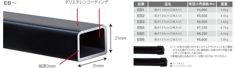 PIAA株式会社｜TERZO（テルッツォ）｜ベースキャリア製品情報