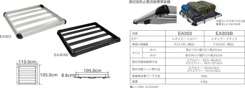 PIAA株式会社｜TERZO（テルッツォ）｜ルーフラック製品情報