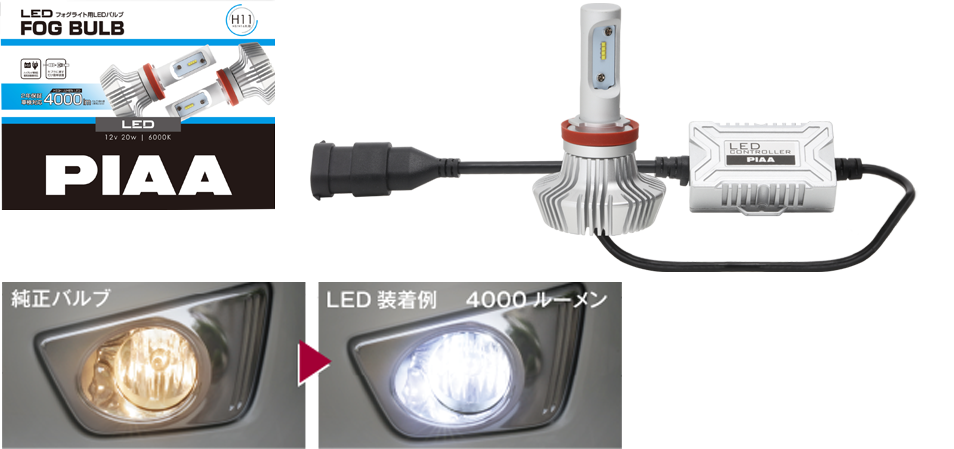 LED フォグライト用バルブ