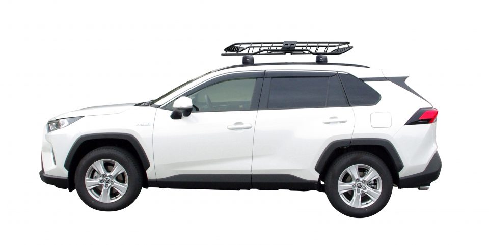 トヨタRAV4×TerzoルーフバスケットEA320装着